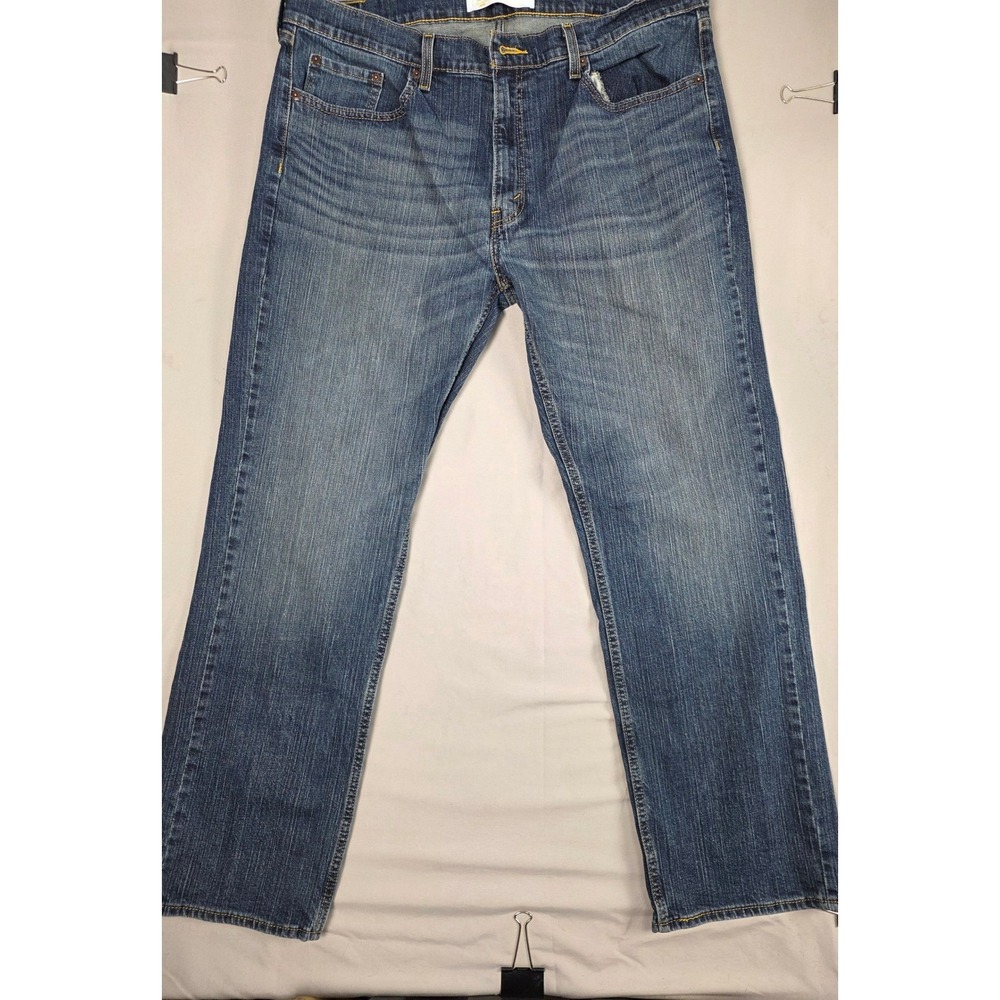 Levi Strauss Signature Gold Relaxed Fit Mens Jeans Blue Wash Size 38x32‎